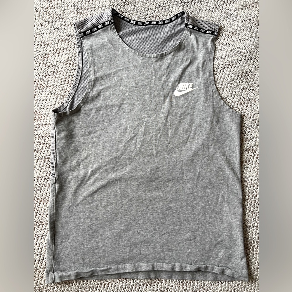 Nike mesh back tank top